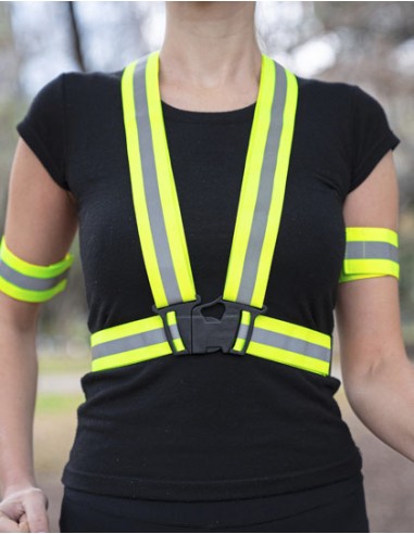 KOR-KXBAND-Elastic Hi-Vis Body Belt Glarus